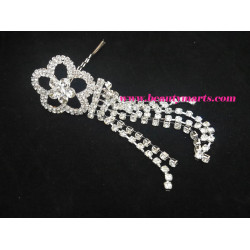 Bridal Rhinestone Flower Hair Pin Bridal Rhinestone Flower Hair Pin